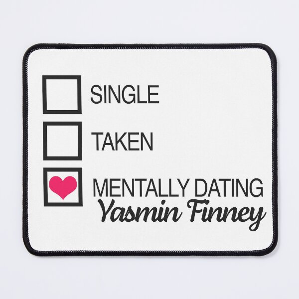 Item preview, Mentally dating Yasmin Finney Heart designed and sold by ManoTV.