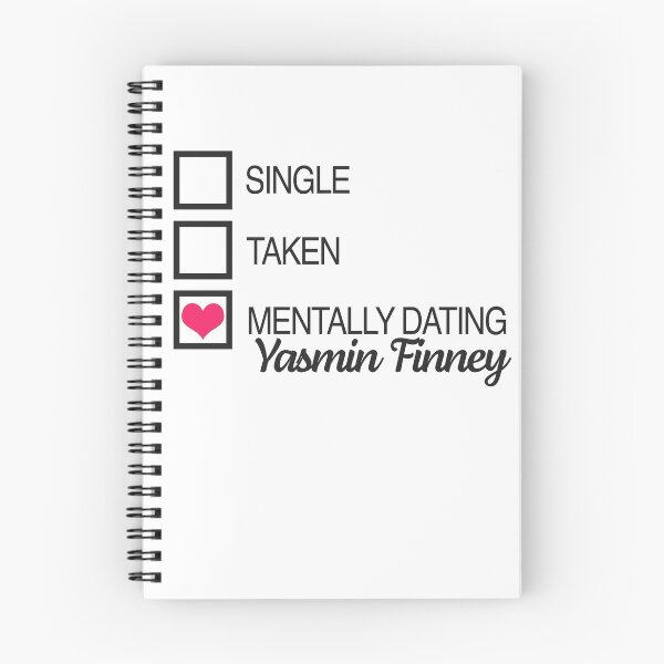 Item preview, Mentally dating Yasmin Finney Heart designed and sold by ManoTV.
