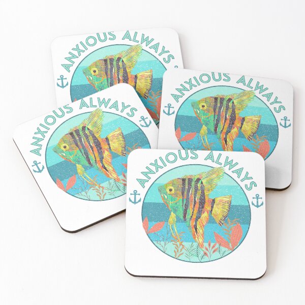Item preview, Anxious Always Angelfish designed and sold by ginaisarty.