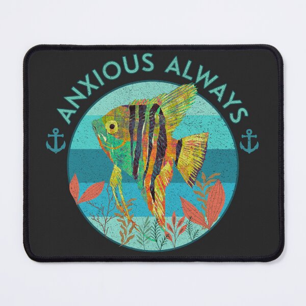Item preview, Anxious Always Angelfish designed and sold by ginaisarty.