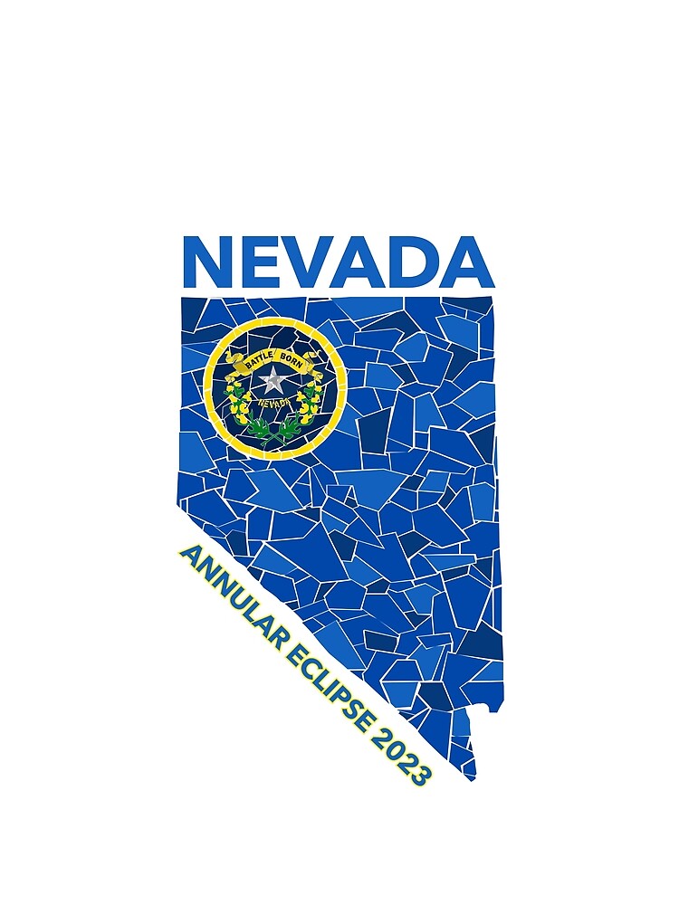 Thumbnail 5 of 5, Graphic T-Shirt, Nevada Annular Eclipse 2023 designed and sold by Eclipse2024.