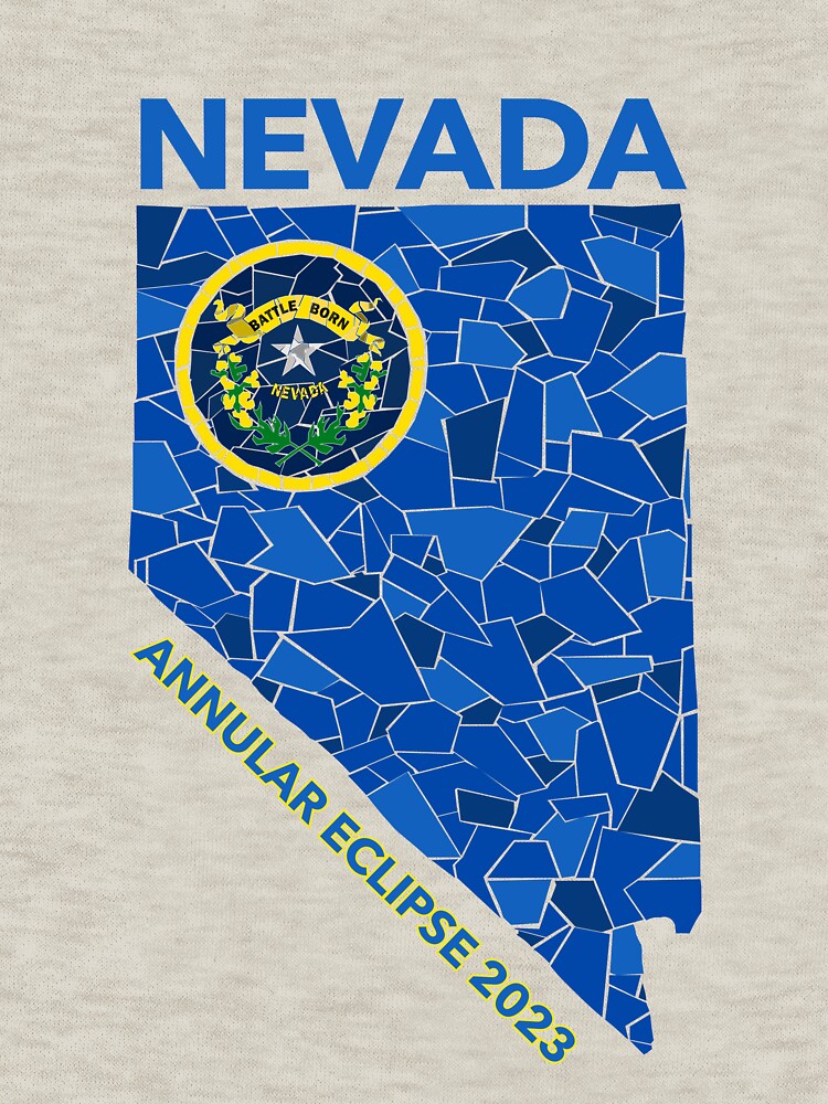 Thumbnail 5 of 5, Pullover Sweatshirt, Nevada Annular Eclipse 2023 designed and sold by Eclipse2024.