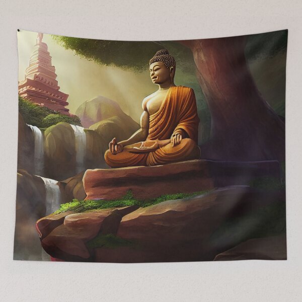 Item preview, Meditation landscape designed and sold by CEVmemories.