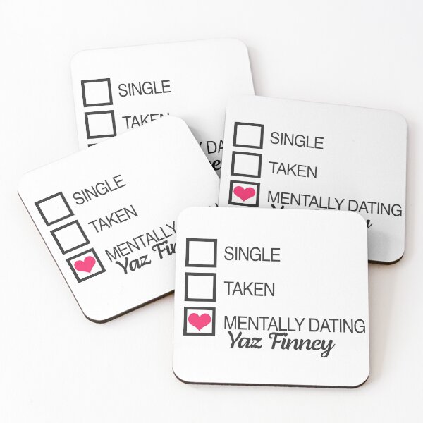 Item preview, Mentally dating Yaz Finney Heart designed and sold by ManoTV.