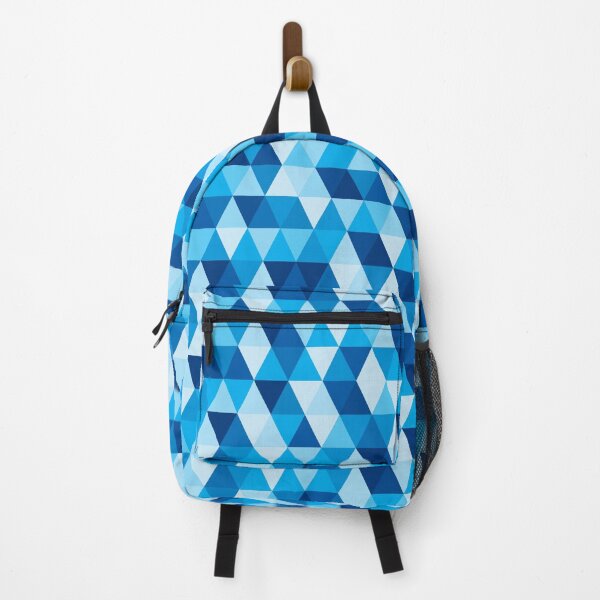 Item preview, Blue and white triangles  designed and sold by JumpSeatDesign.