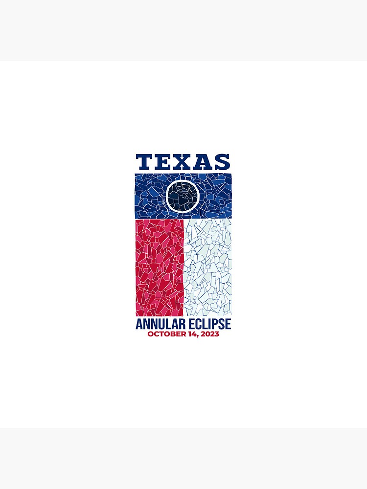 Thumbnail 3 of 3, Pin, Texas Annular Eclipse 2023 designed and sold by Eclipse2024.