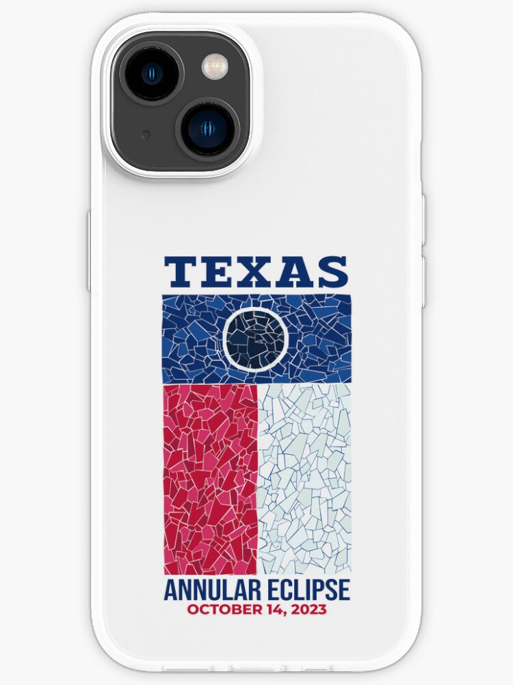 Thumbnail 1 of 5, iPhone Case, Texas Annular Eclipse 2023 designed and sold by Eclipse2024.