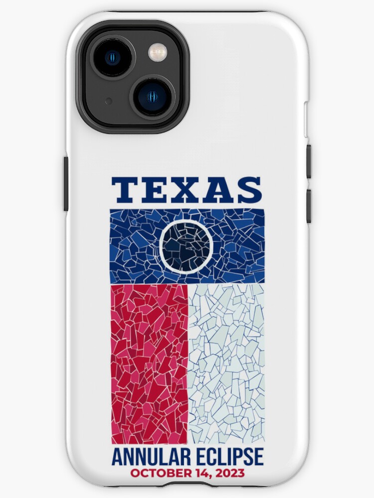 Thumbnail 1 of 4, iPhone Case, Texas Annular Eclipse 2023 designed and sold by Eclipse2024.