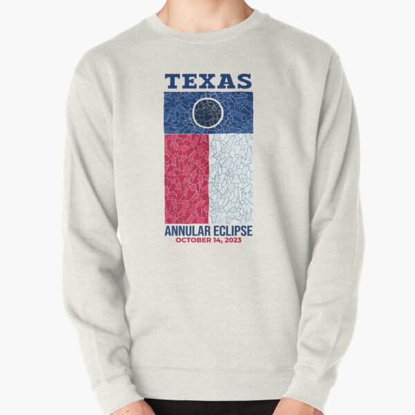 Texas Annular Eclipse 2023 Pullover Sweatshirt