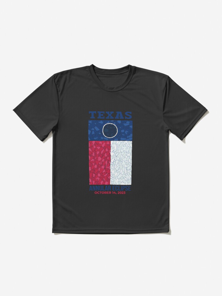 Thumbnail 2 of 7, Active T-Shirt, Texas Annular Eclipse 2023 designed and sold by Eclipse2024.