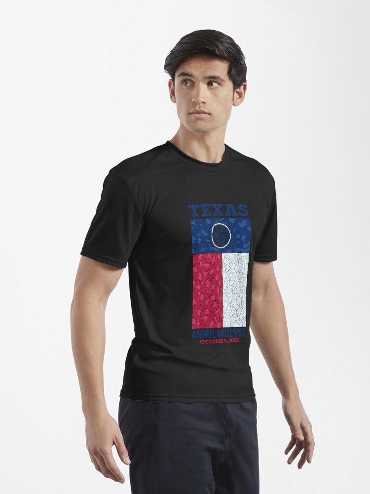 Thumbnail 3 of 7, Active T-Shirt, Texas Annular Eclipse 2023 designed and sold by Eclipse2024.
