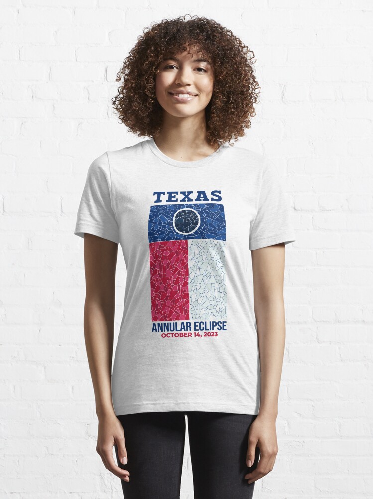 Thumbnail 6 of 7, Essential T-Shirt, Texas Annular Eclipse 2023 designed and sold by Eclipse2024.