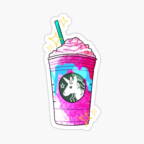 Unicorn Frappuccino Sticker