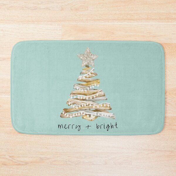 Item preview, Merry and Bright Natural Christmas Tree designed and sold by beachchic.