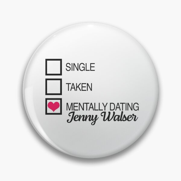 Item preview, Mentally dating Jenny Walser Heart designed and sold by ManoTV.