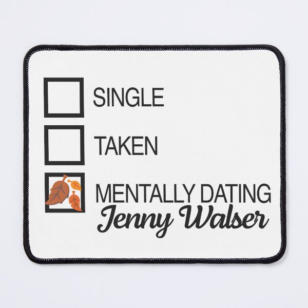 Item preview, Mentally Dating Jenny Walser Leaves designed and sold by ManoTV.