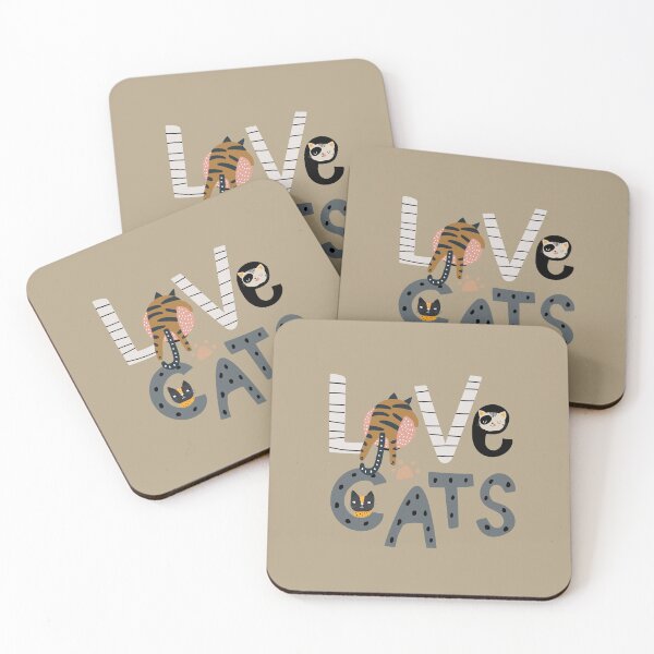 Item preview, love cats designed and sold by Passacagliabusra.