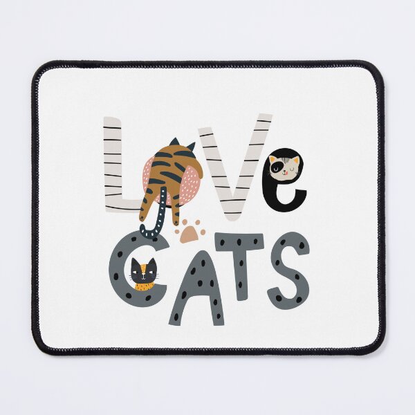 Item preview, love cats designed and sold by Passacagliabusra.