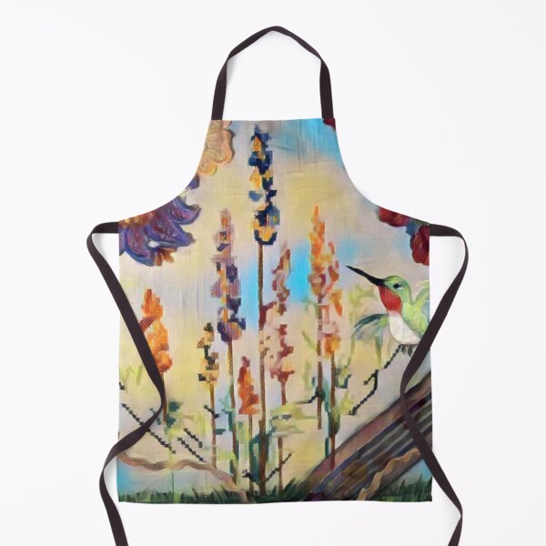 Item preview, Hummingbirds Garden designed and sold by lindosilks.