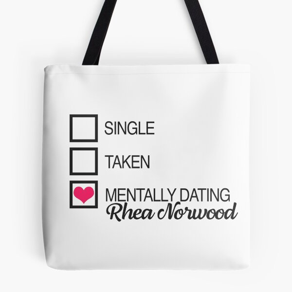 Item preview, Mentally dating Rhea Norwood Heart designed and sold by ManoTV.