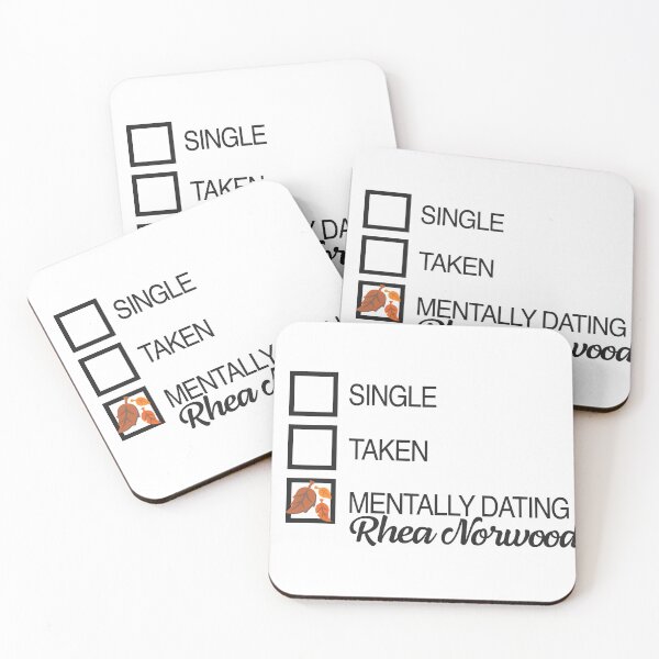Item preview, Mentally Dating Rhea Norwood Leaves designed and sold by ManoTV.