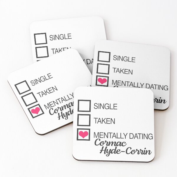 Item preview, Mentally dating Cormac Hyde-Corrin Heart designed and sold by ManoTV.