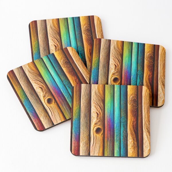 Item preview, Colored and very ugly wood pattern stamped designed and sold by Stepan Melnikov | Midpatterns.