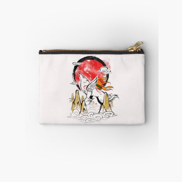 Item preview, Okami Video Game - Beautiful Watercolor Illustration - Wolf God designed and sold by BlancaVidal.