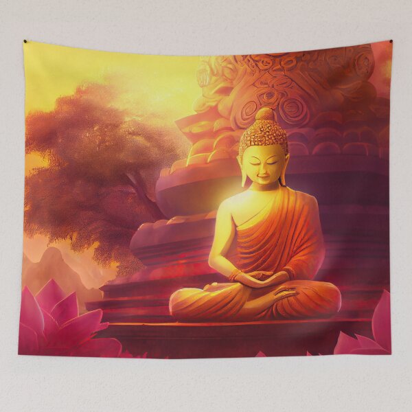 Item preview, Meditation landscape designed and sold by CEVmemories.