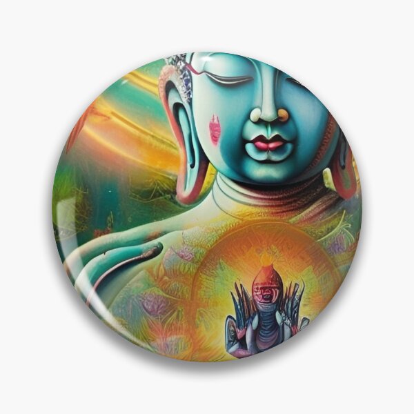 Item preview, Radiant Blue Buddha designed and sold by CJ Anderson.