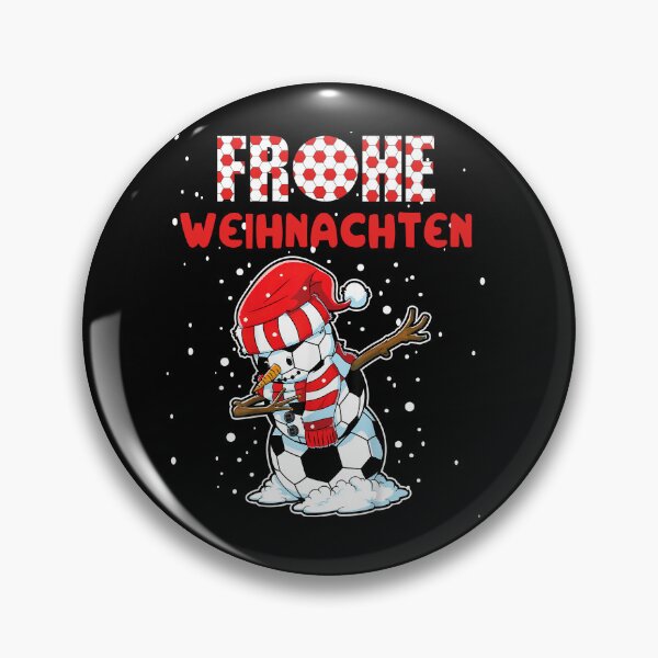 Item preview, Frohe Weihnachten - Fußball Schneeman designed and sold by Georgy09.