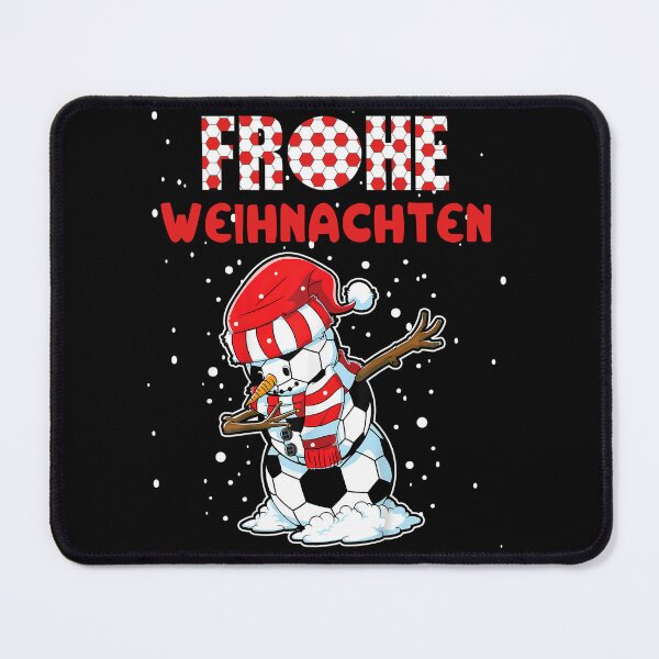 Item preview, Frohe Weihnachten - Fußball Schneeman designed and sold by Georgy09.