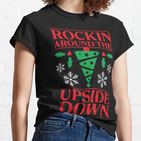 Rockin Around The Christmas Tree Vintage Style Women T-shirts