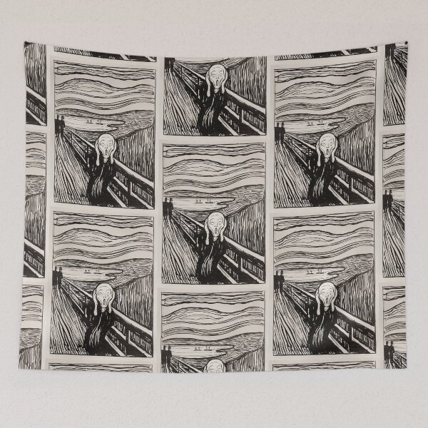 Item preview, The Scream (1895) by Edvard Munch. Original from The Art Institute of Chicago. designed and sold by hottest-tees.