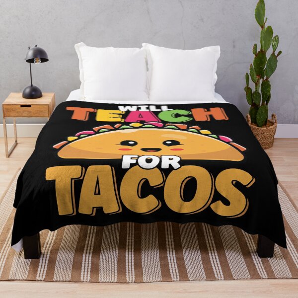 Item preview, Will Teach For Tacos Lover Funny Cute Cinco De Mayo Teacher designed and sold by MintedFresh.