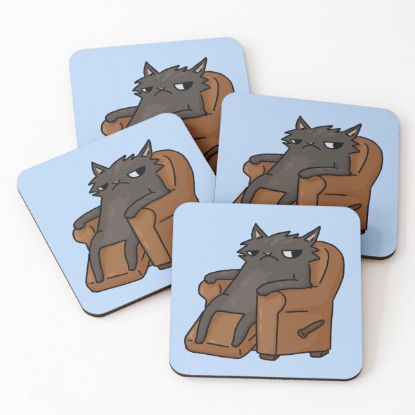 Item preview, grumpy old cat designed and sold by Sophie  DeRosa.