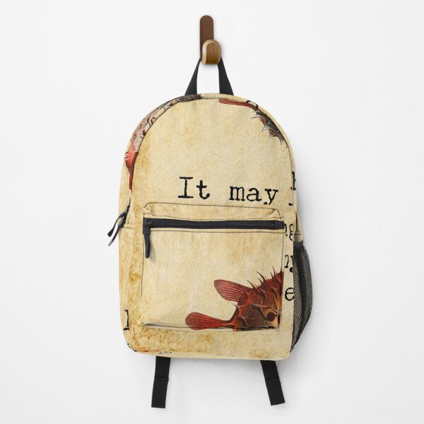 Item preview, "It may look like I'm doing nothing but in my head I'm quite busy" funny and sarcastic quote/Marcus Elieser Bloch Fish art designed and sold by LiLohaveaplan.