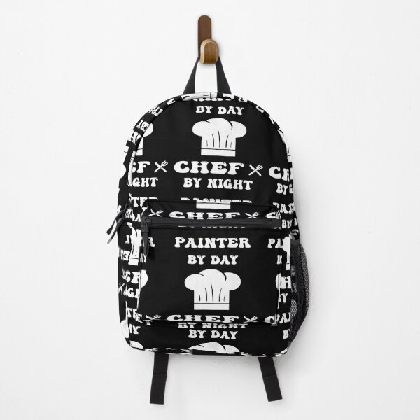 Item preview, painter by day and chef by night funny and cool saying designed and sold by Ach B.