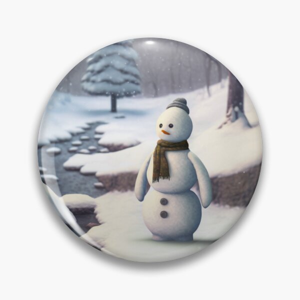 Item preview, Snowman in the Forest designed and sold by SvBDesigns.