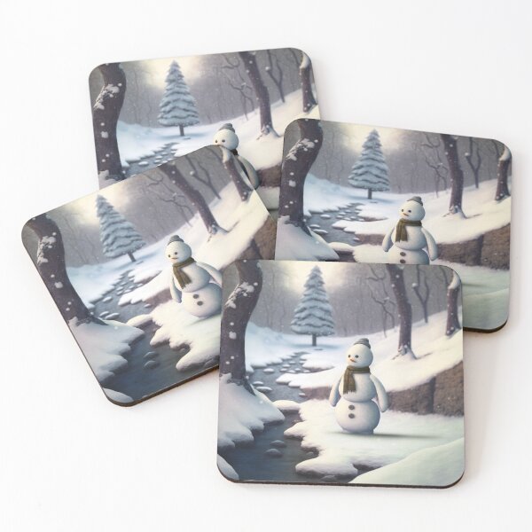 Item preview, Snowman in the Forest designed and sold by SvBDesigns.