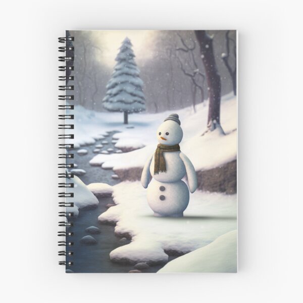 Item preview, Snowman in the Forest designed and sold by SvBDesigns.
