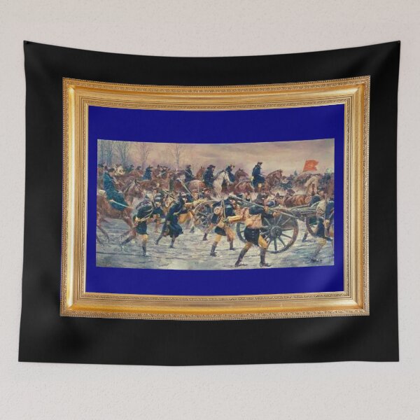 Item preview, GEORGE WASHINGTON APPROACH TO TRENTON designed and sold by PatriotQuotes.