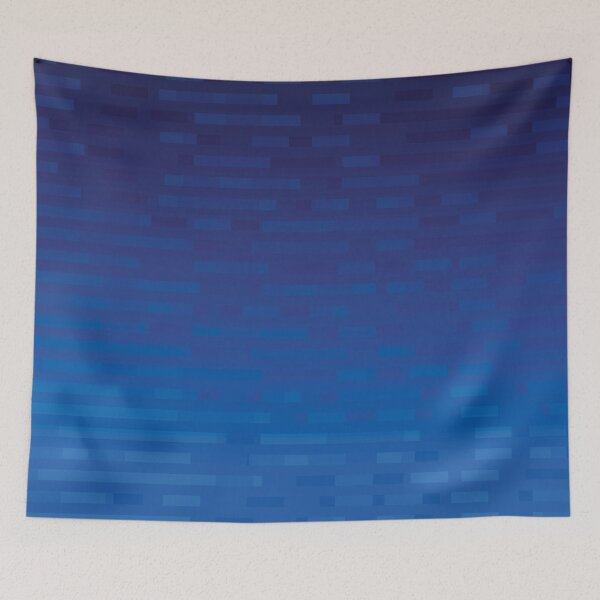 Item preview, Blue linear pattern designed and sold by JumpSeatDesign.