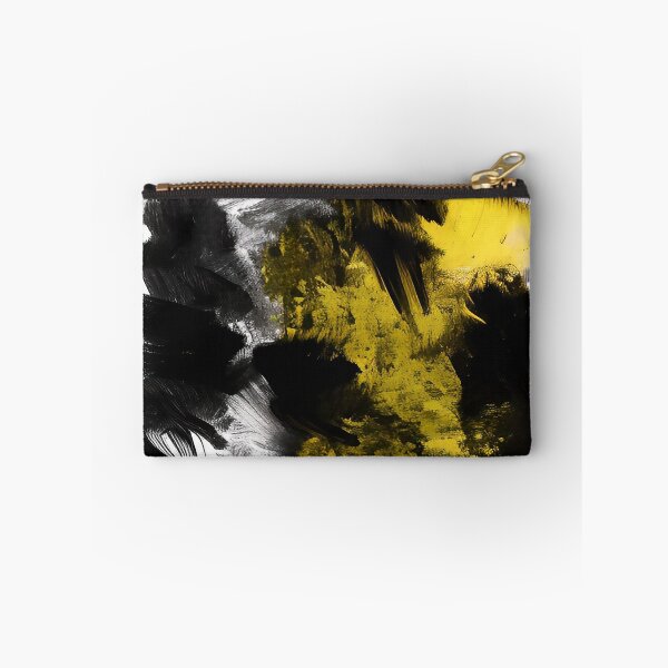 Item preview, Yellow and Black Design Abstract Textile Designs designed and sold by deniselynnimage.