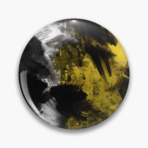 Item preview, Yellow and Black Design Abstract Textile Designs designed and sold by deniselynnimage.