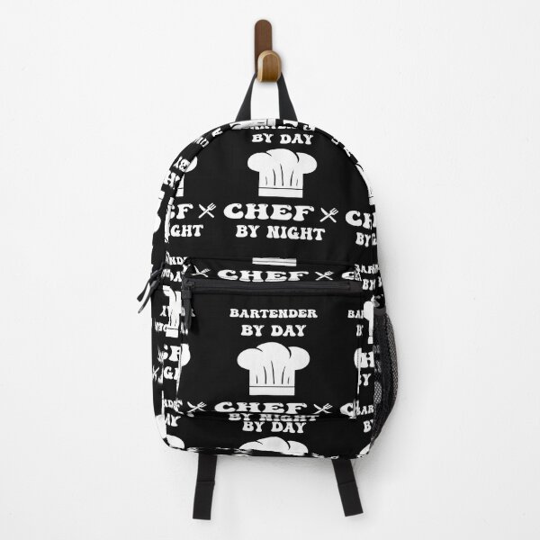 Item preview, bartender by day and chef by night funny and cool saying designed and sold by Ach B.
