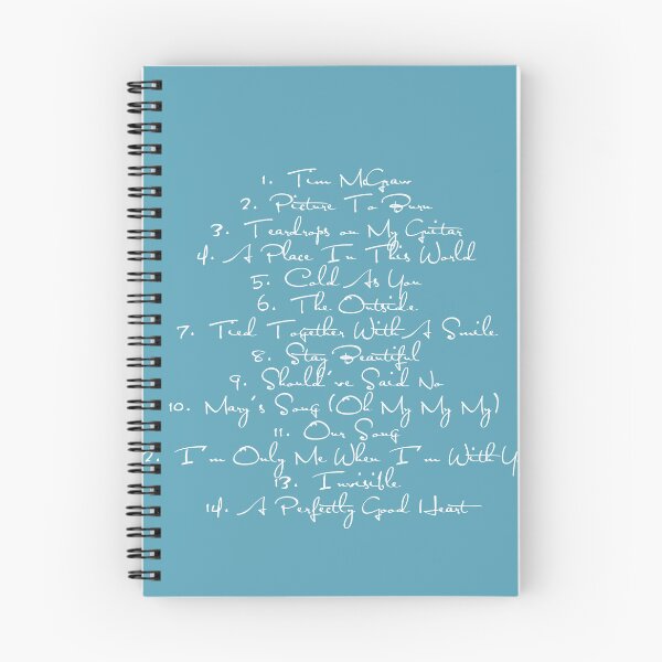 Item preview, Taylor Swift Debut Album Track List designed and sold by impalecki.