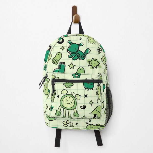 Item preview, green doodle page designed and sold by Sophie  DeRosa.