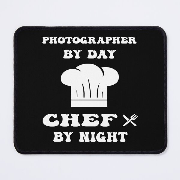 Item preview, photographer by day and chef by night funny and cool saying designed and sold by Ach B.