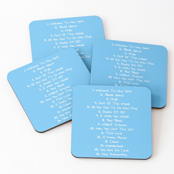 Item preview, Taylor Swift 1989 Album Track List designed and sold by impalecki.